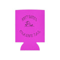 Can Cooler - "Booty Bandits Chasing Tail" Neon Pink Koozie