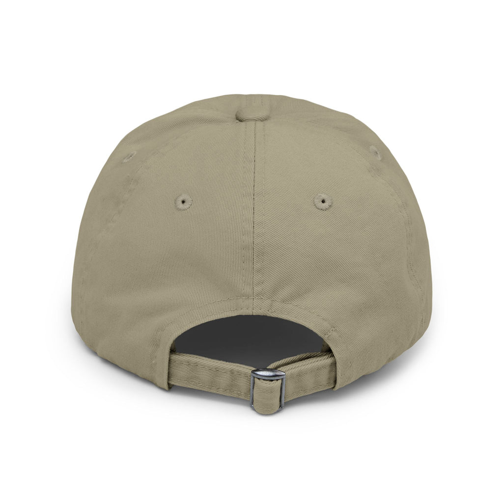 Distressed Cap - "Out to Outfish the Boys" Kayak Fishing Vintage Dad Hat